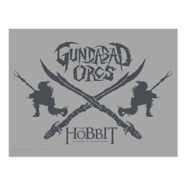 Gundabad Orcs Movie Icon Postcard