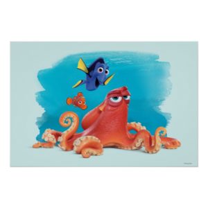 Hank, Dory & Nemo Poster