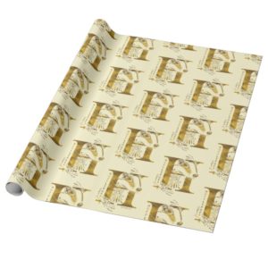 Harry Potter | Aguamenti HUFFLEPUFF™ Graphic Wrapping Paper