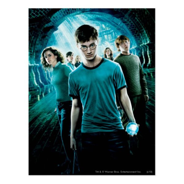 HARRY POTTER AND THE ORDER OF THE PHOENIX™ Blue Postcard
