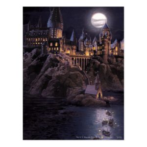 Harry Potter Castle | Great Lake to Hogwarts Postcard