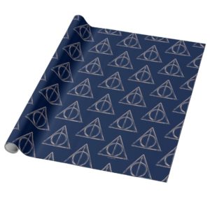 Harry Potter | Deathly Hallows Watercolor Wrapping Paper