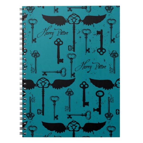 HARRY POTTER™ Flying Keys Pattern Notebook
