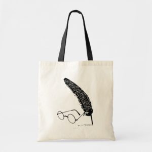 Harry Potter | Glasses And Quill Tote Bag