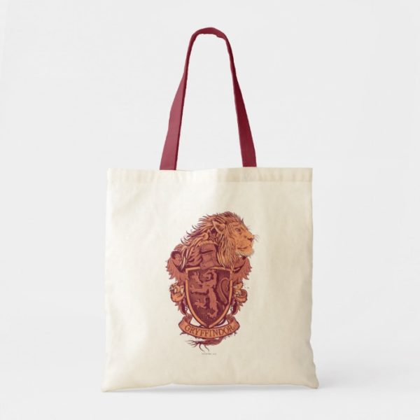 Harry Potter | Gryffindor Lion Crest Tote Bag