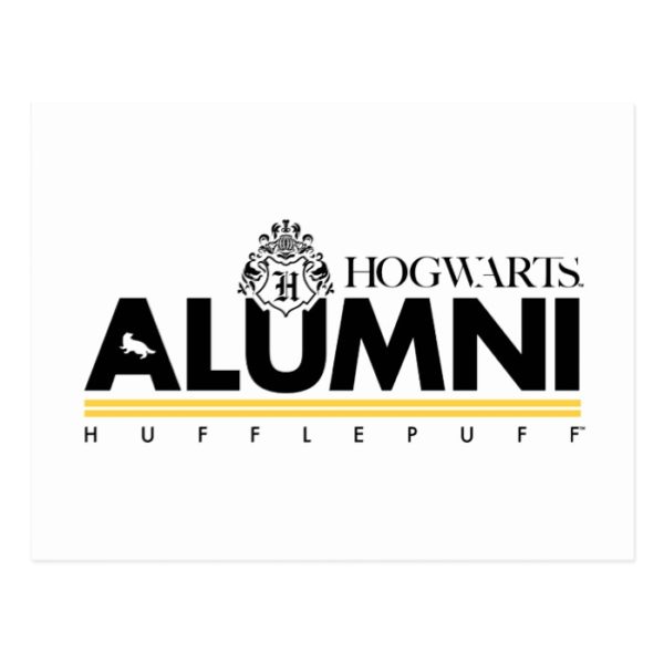 Harry Potter | HOGWARTS™ Alumni HUFFLEPUFF™ Postcard