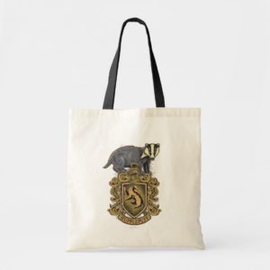 Harry Potter | Hufflepuff Crest with Badger Tote Bag