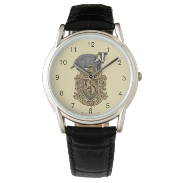 Harry Potter | Hufflepuff Crest with Badger Wrist Watch