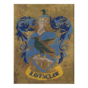Harry Potter | Rustic Ravenclaw Painting Postcard