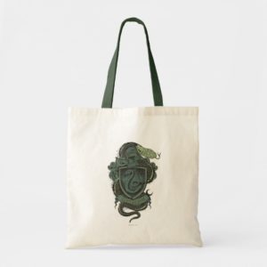 Harry Potter  | Slytherin Crest Tote Bag