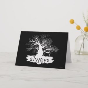 Harry Potter Spell | Always Quote Silhouette Card