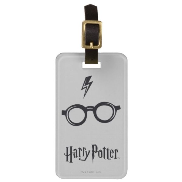 Harry Potter Spell | Lightning Scar and Glasses Luggage Tag
