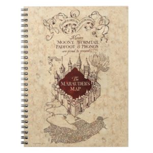 Harry Potter Spell | Marauder's Map Notebook