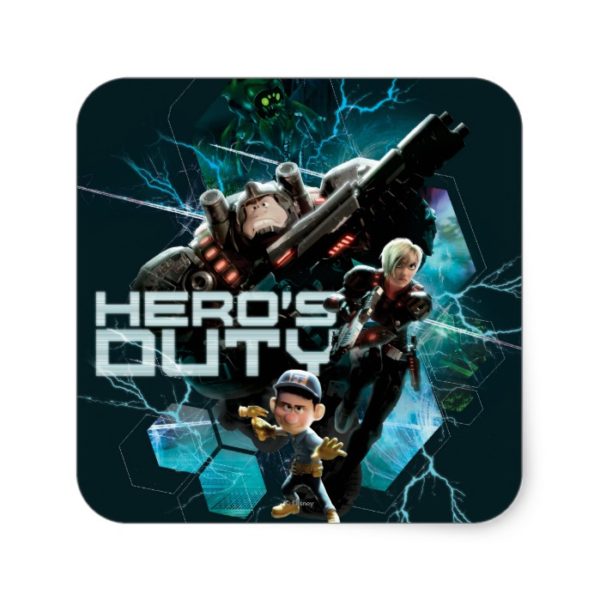 Hero's Duty 1 Square Sticker