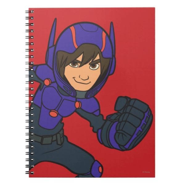 Hiro Hamada Purple Notebook