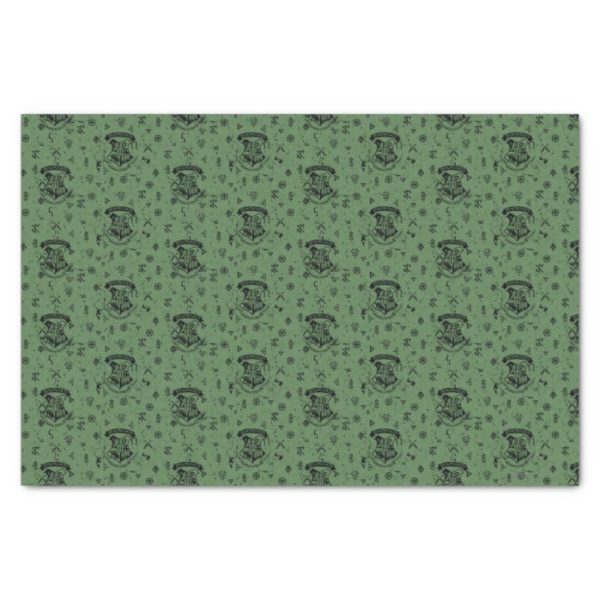HOGWARTS™ Green Pattern Tissue Paper