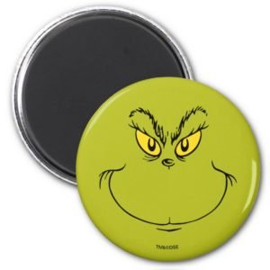 How the Grinch Stole Christmas Face Magnet