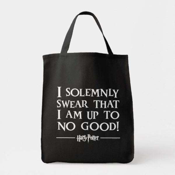 I SOLEMNLY SWEAR THAT I AM UP TO NO GOOD™ TOTE BAG