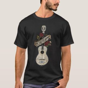 Disney Pixar Coco | Rustic Recuerdame Guitar T-Shirt