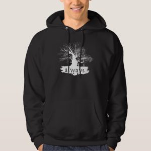 Harry Potter Spell | Always Quote Silhouette Hoodie