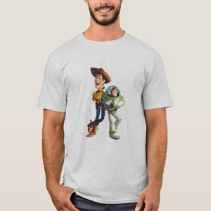 Buzz Lightyear & Woody standing back to back T-Shirt
