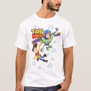 Toy Story 8Bit Woody and Buzz Lightyear T-Shirt