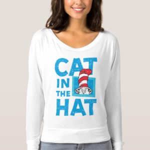Dr. Seuss | The Cat in the Hat Logo - Vintage T-shirt