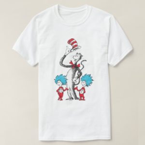 Dr. Seuss | The Cat in the Hat, Thing 1 & Thing 2 T-Shirt