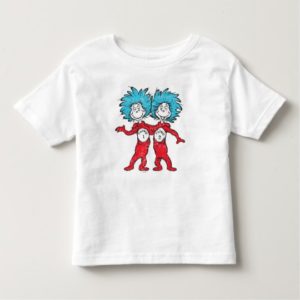 Dr. Seuss | Thing 1, Thing 2 Sitting Toddler T-shirt