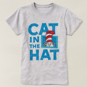 Dr. Seuss | The Cat in the Hat Logo - Vintage T-Shirt