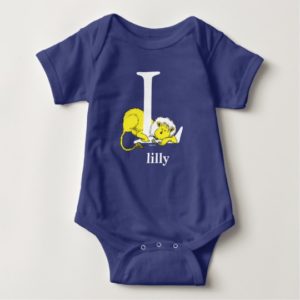 Dr. Seuss's ABC: Letter L - White | Add Your Name Baby Bodysuit