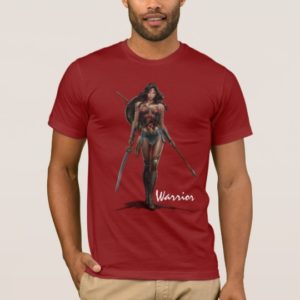 Wonder Woman Battle-Ready Comic Art T-Shirt