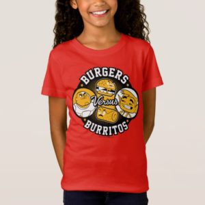Teen Titans Go! | Burgers Versus Burritos T-Shirt