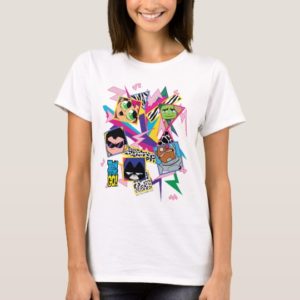 Teen Titans Go! | Retro 90's Group Collage T-Shirt