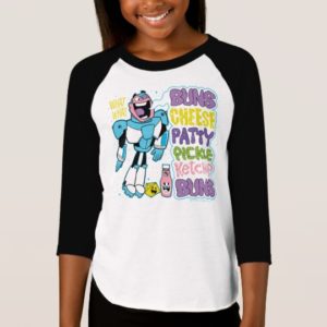 Teen Titans Go! | Cyborg Burger Rap T-Shirt