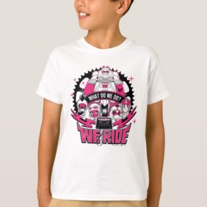Teen Titans Go! | "We Ride" Retro Moto Graphic T-Shirt