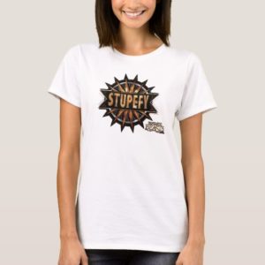 Black & Gold Stupefy Spell Graphic T-Shirt