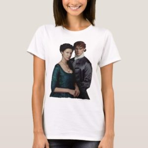 Outlander | Claire And Jamie Damask Portrait T-Shirt