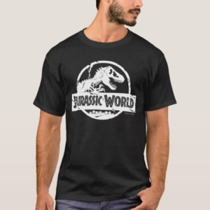 Jurassic World | White Logo T-Shirt