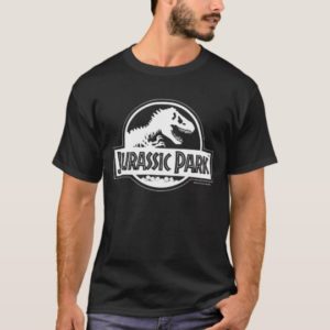 Jurassic Park | White Logo T-Shirt