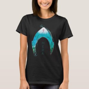 Aquaman | See Through Mera Symbol Ocean Graphic T-Shirt