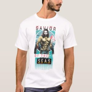 Aquaman | "Savior Of The Seas" Modernist Graphic T-Shirt