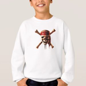 Pirates of the Caribbean skull torches Logo Disney Sweatshirt