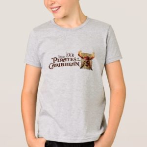 Pirates of the Caribbean Skull torches Logo Disney T-Shirt