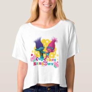 Trolls | Poppy & Branch - Cupcakes and Rainbows T-shirt