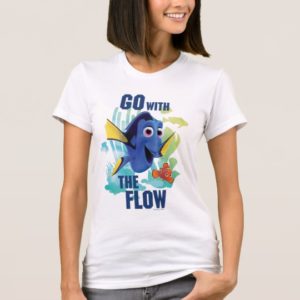Dory & Nemo | Go with the Flow Watercolor Graphic T-Shirt