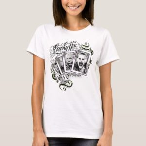 Suicide Squad | "Lucky You" Playing Cards T-Shirt