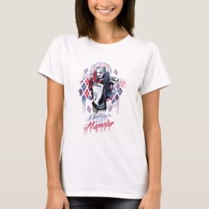 Suicide Squad | Harley Quinn Inked Graffiti T-Shirt