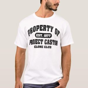 Property of Project Castor (Black) T-Shirt