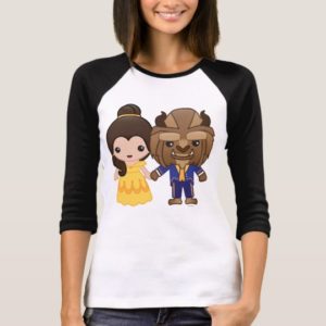 Beauty and the Beast Emoji T-Shirt